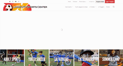 Desktop Screenshot of longevitysportscenter.com