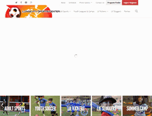 Tablet Screenshot of longevitysportscenter.com